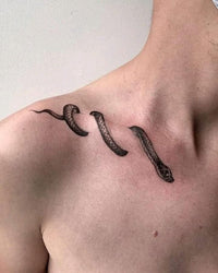 Wrapping Serpent semi-permanent temporary tattoo