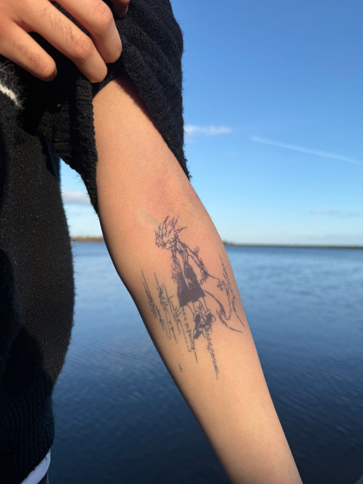 Godspeed semi-permanent temporary tattoo