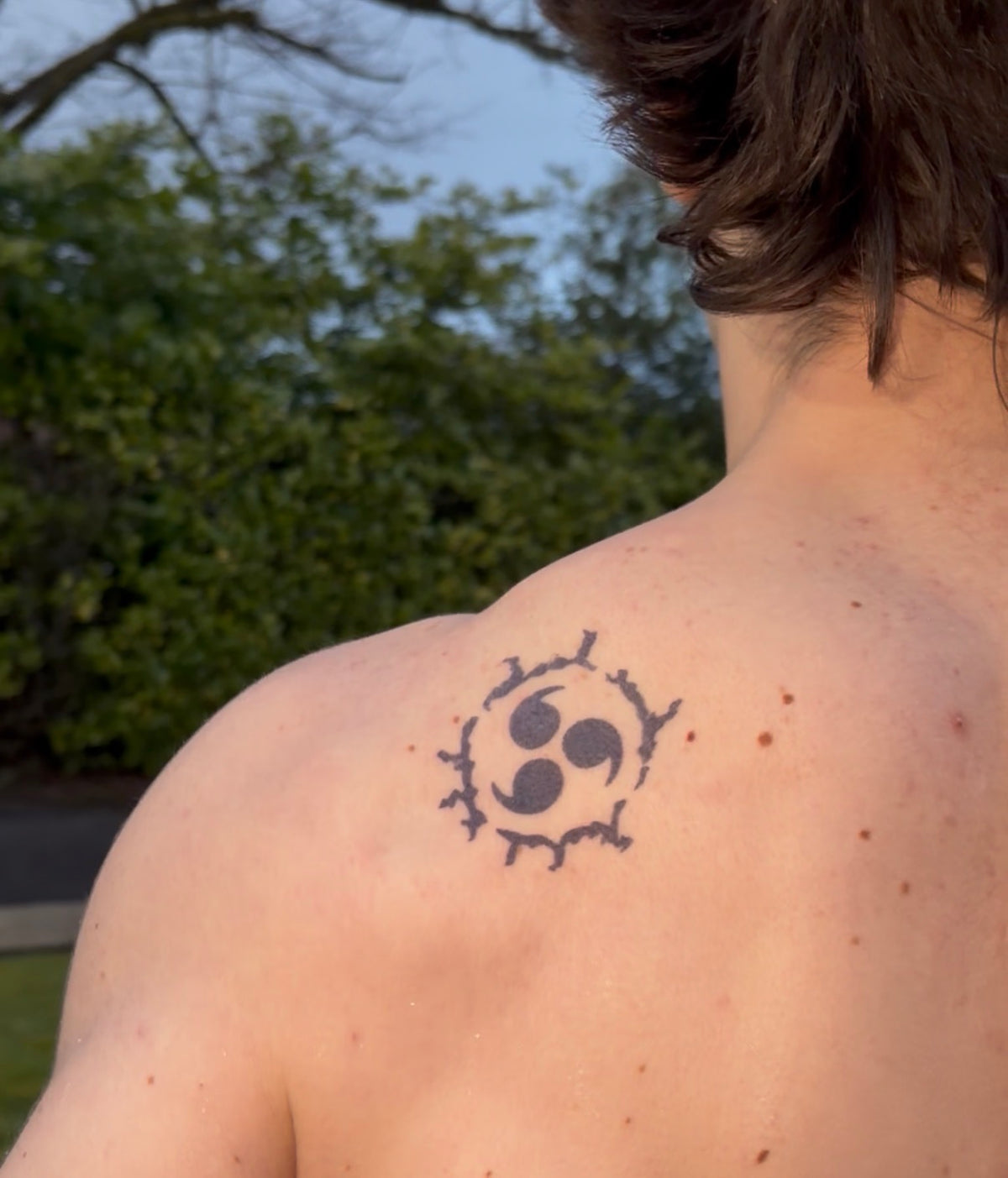 Curse Mark semi-permanent temporary tattoo