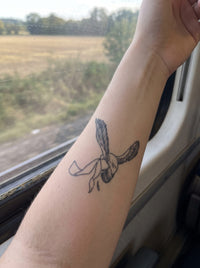 Freedom Bird semi-permanent temporary tattoo