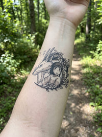 Haku semi-permanent temporary tattoo