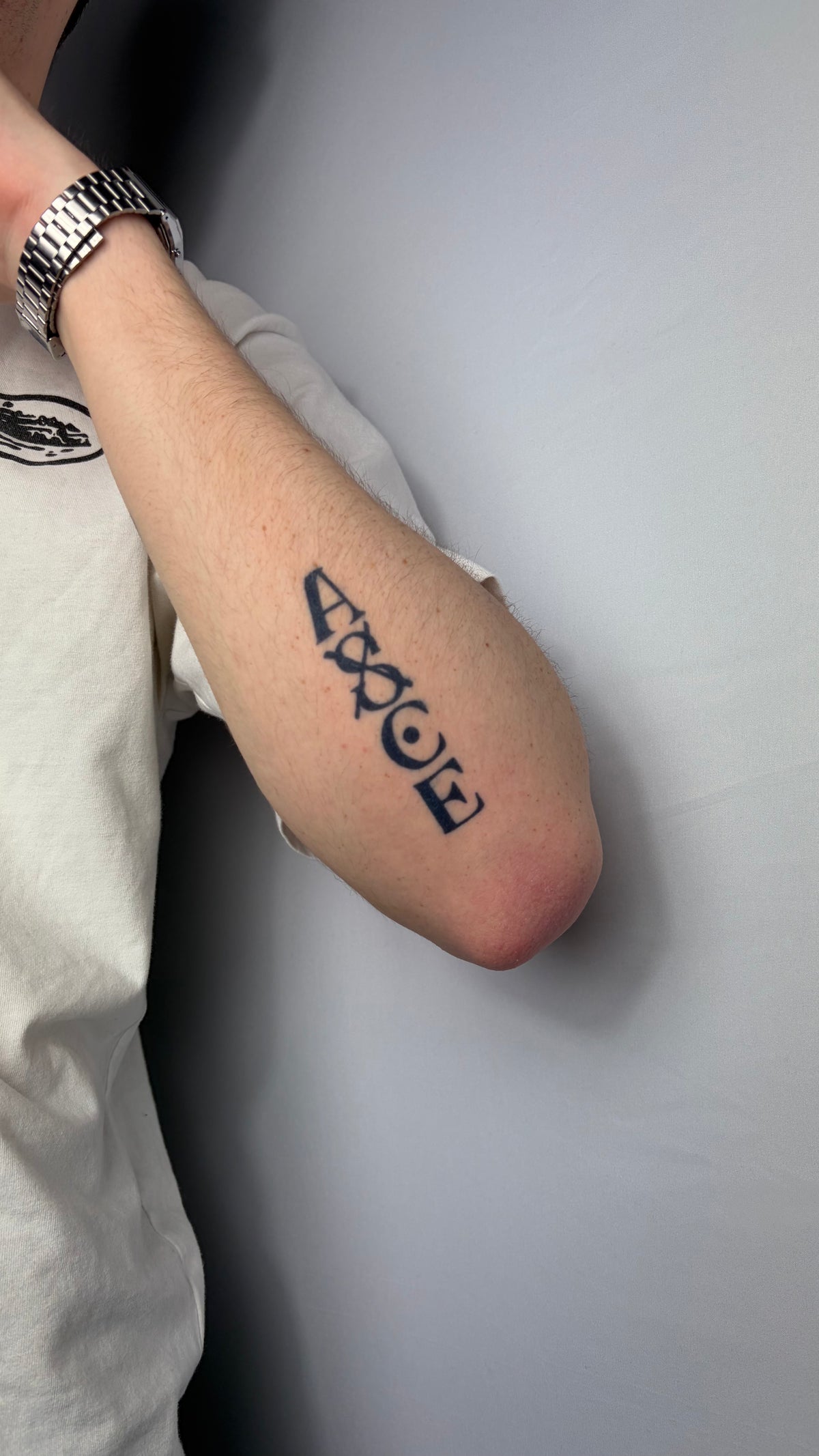 Ace semi-permanent temporary tattoo
