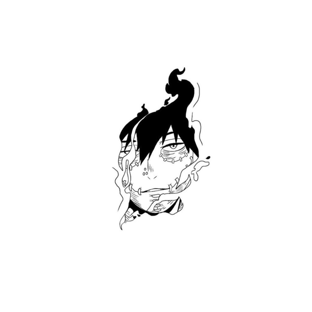 Dabi temporary tattoo design