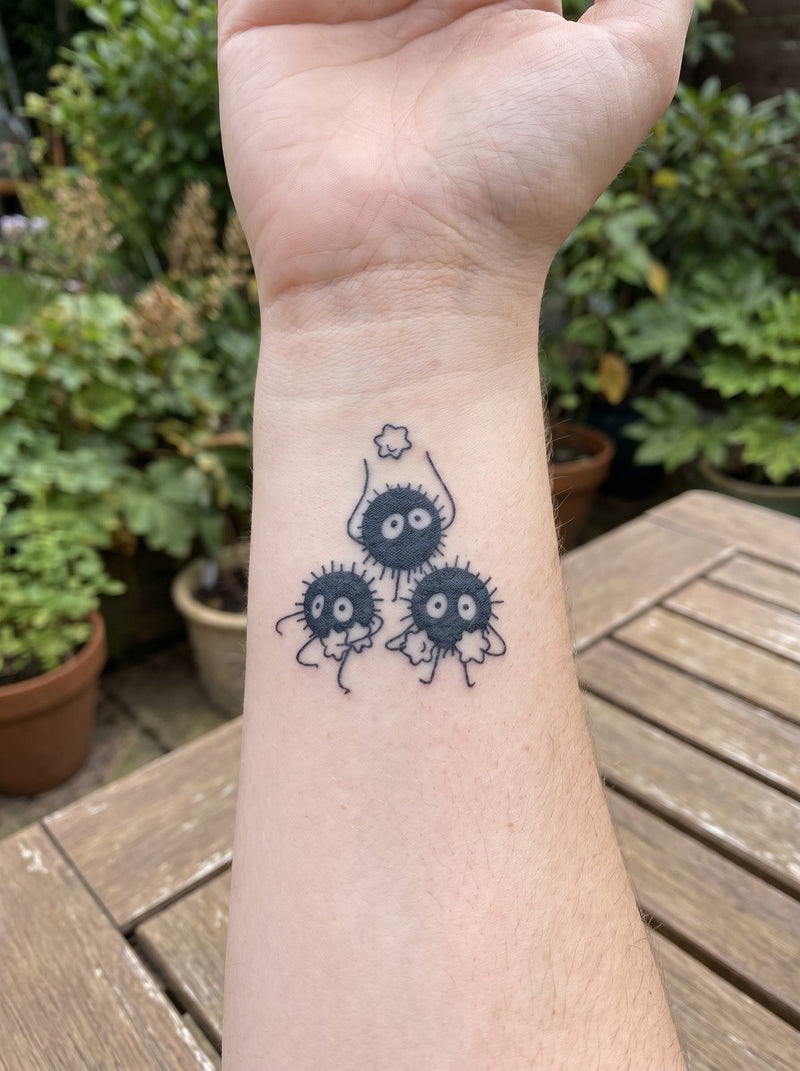 Soot Sprite 2 semi-permanent temporary tattoo