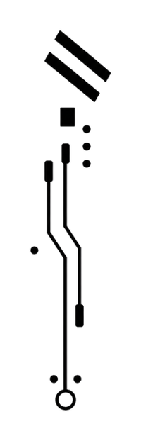 Circuit Line tattoo design