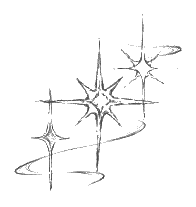 Sparkles tattoo design
