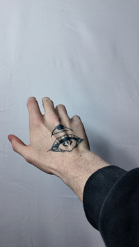 Smile semi-permanent temporary tattoo