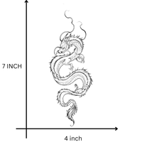 Dragon temporary tattoo - image 3