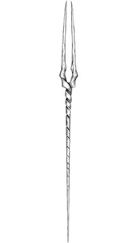 Genesis Spear temporary tattoo design