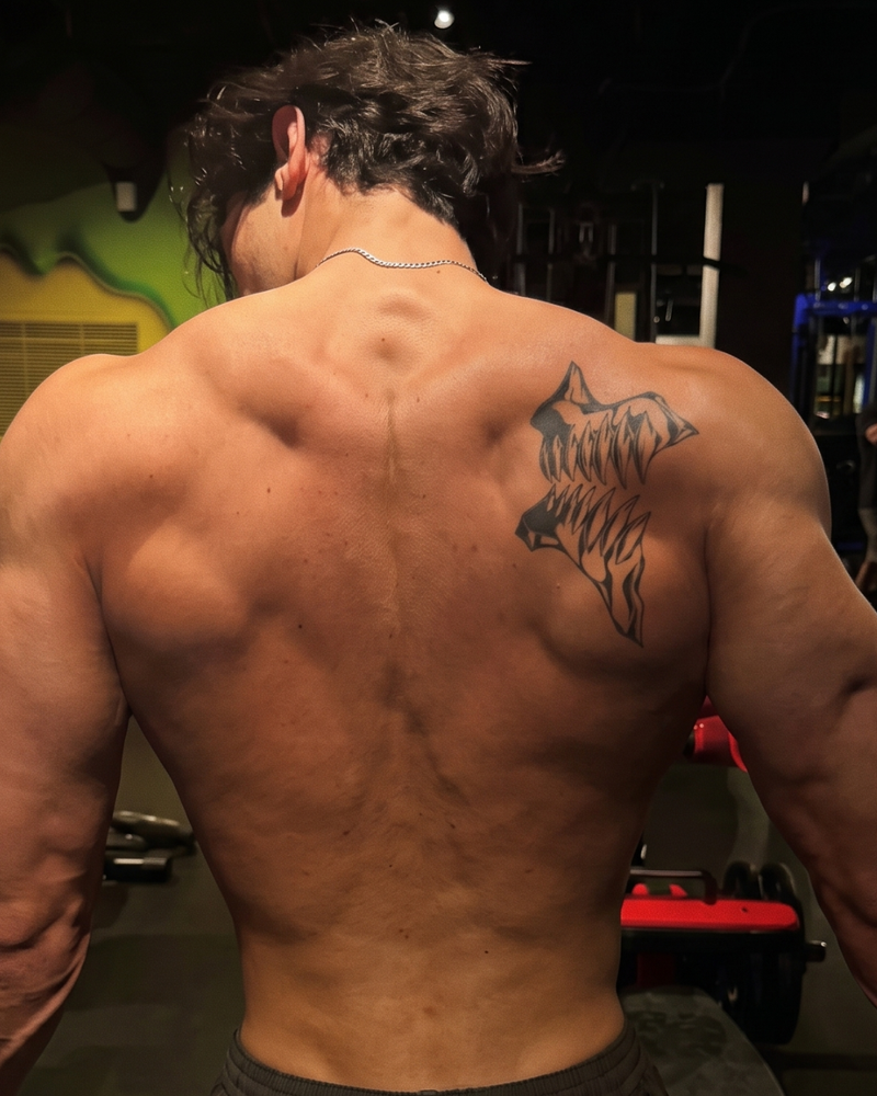 Grimmjow's Jaw semi-permanent temporary tattoo
