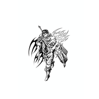 Guts temporary tattoo design