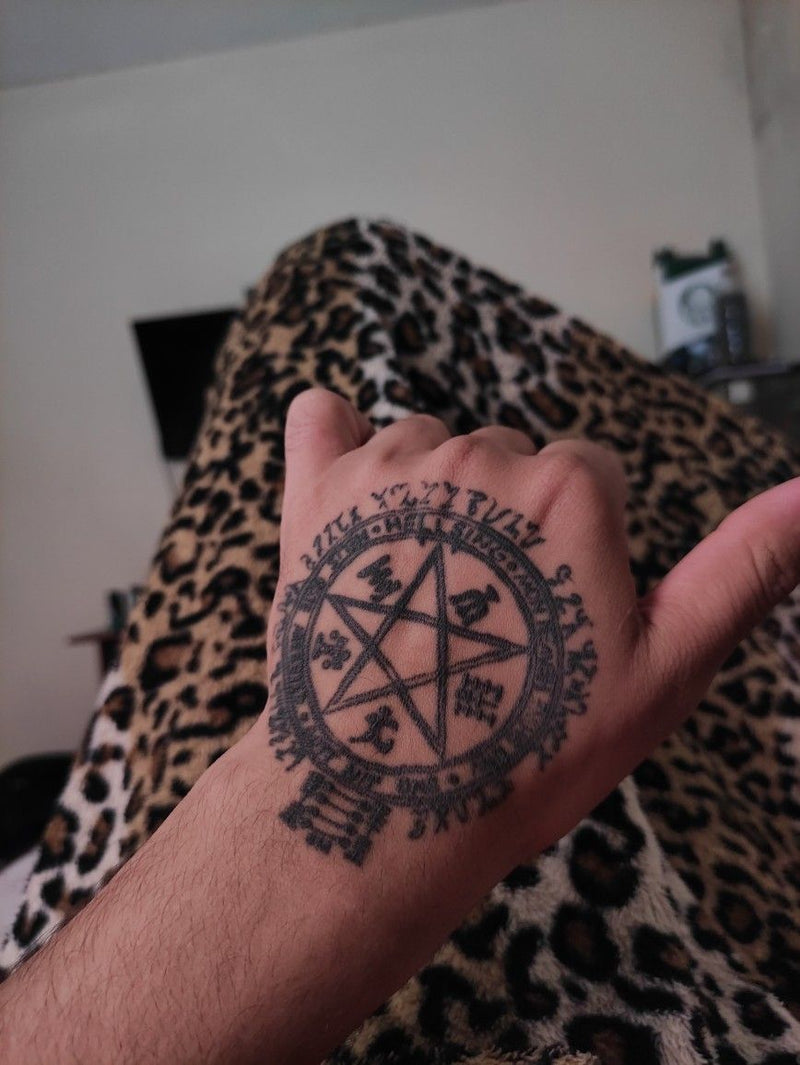 Alucard Seal semi-permanent temporary tattoo