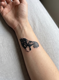 Killer Queen semi-permanent temporary tattoo