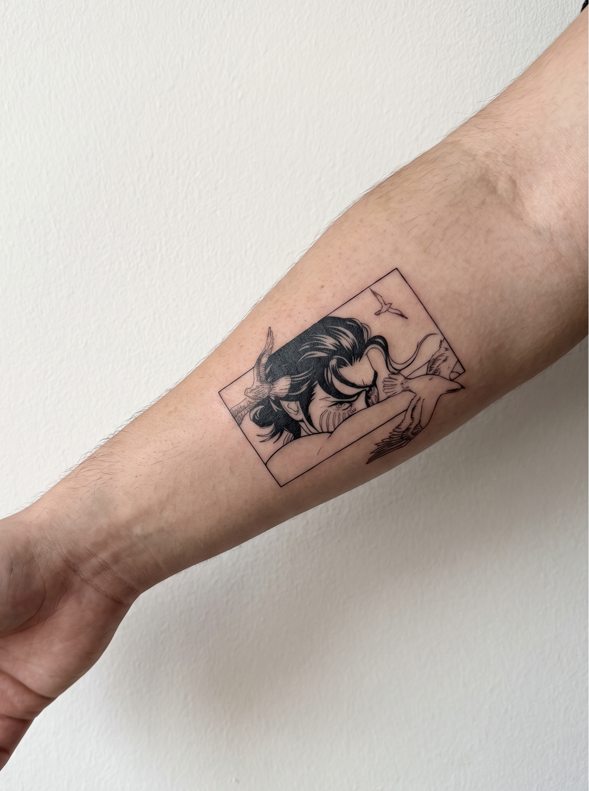 Eren semi-permanent temporary tattoo
