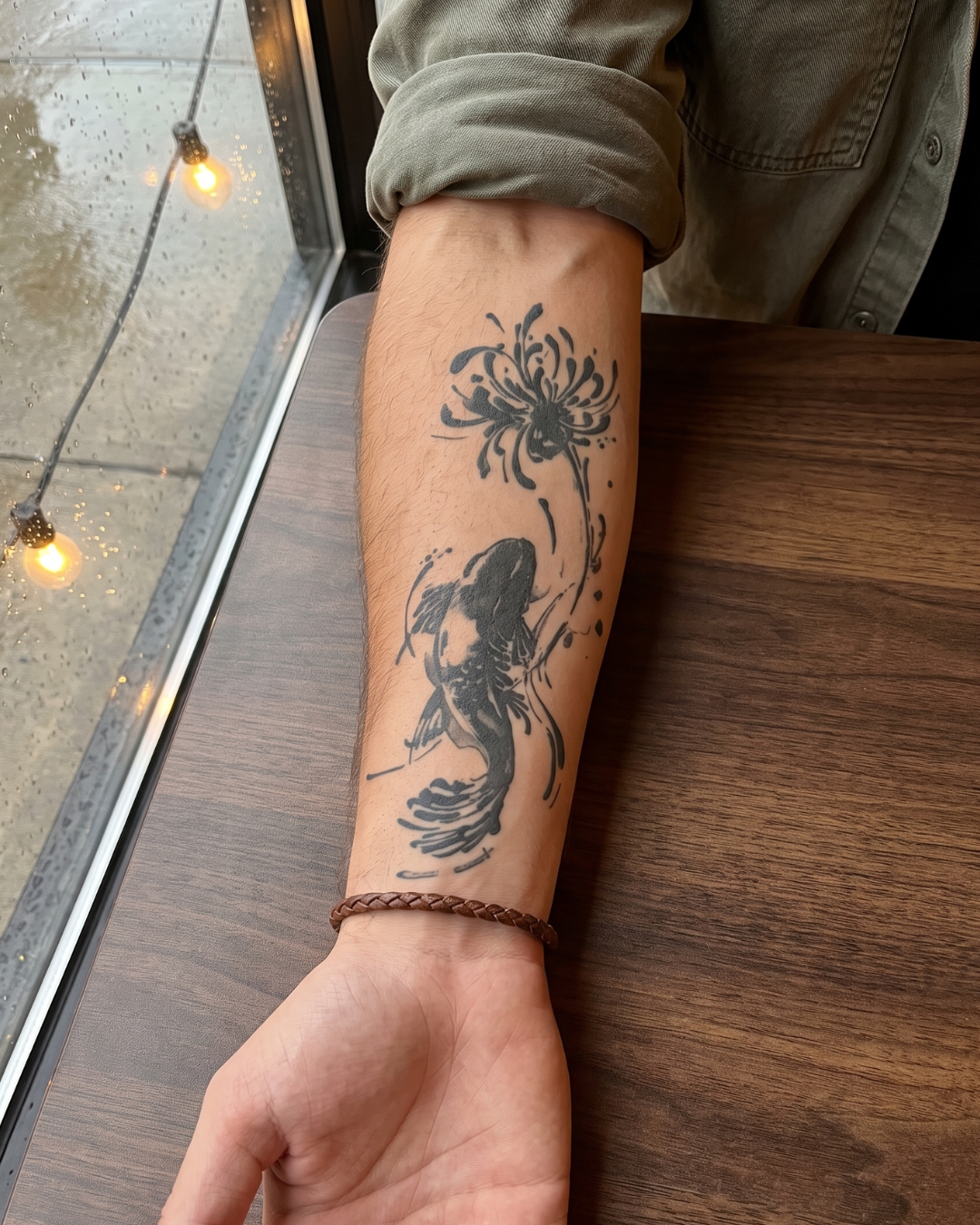 Koi Fish Lily Inspired By Ghoul