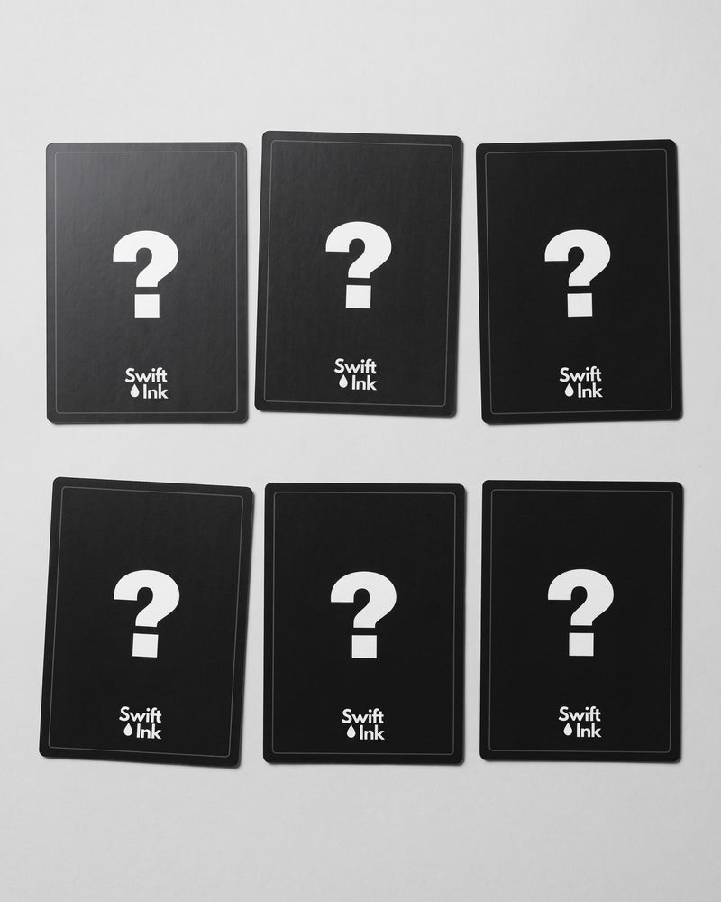 Mystery Tattoo Bundle - 6 face-down Swift Ink tattoo cards