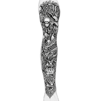 Nine Tales Sleeve semi-permanent temporary tattoo
