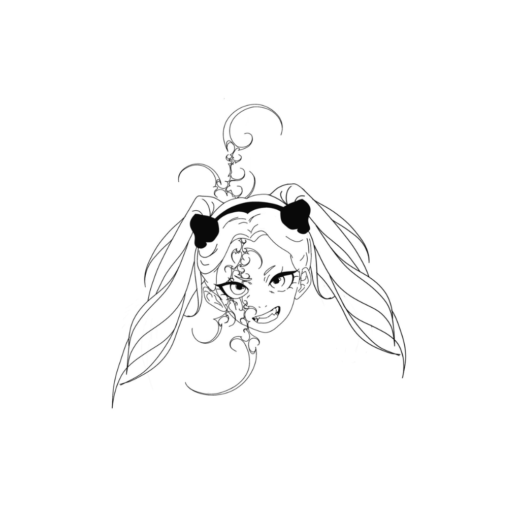 Rebecca temporary tattoo design