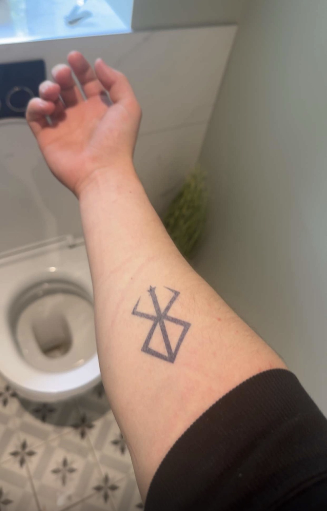 Customer tattoo photo