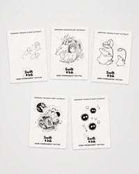 Forest Spirit Bundle - 5 semi-permanent tattoo cards from Swift Ink