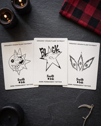 Weapon Soul Bundle - 3 semi-permanent tattoo cards from Swift Ink