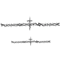 Wrapping Thorns temporary tattoo design